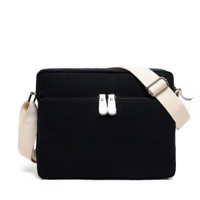 China Male version of new high-grade canvas high-quality One-shoulder bag of the Cross-functional simple fashion business messenger bag for sale