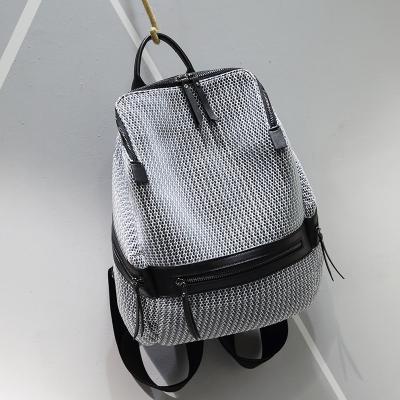 China Wholesale High Quality Nylon Waterproof Large Capacity Mesh Breathable Versatile Women Bag Travel Sports Backpack for sale