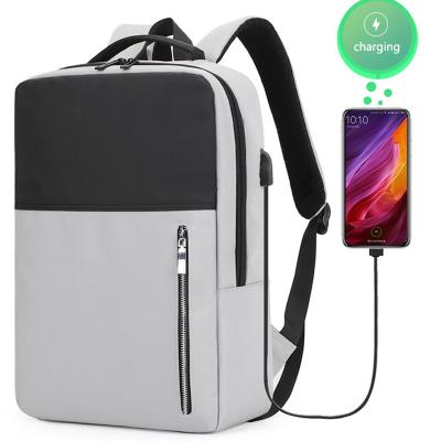 China With USB Charging Anti-theft USB Charging Men Laptop Bags 15.6 Inch Computer Backpack Oxford Cloth Bagpack Business Laptop Backpack Classic for sale