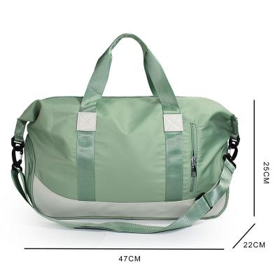 China New arrival high quality hot sale gym travel bag lightweight women and men with shoe compartment sports travel bag for sale