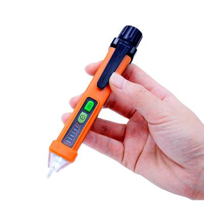 China Non Contact AC 1000V Noise And Voltage Light Alarm Electrical Pen Tester Prolate for sale