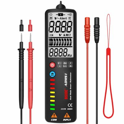 China BSIDE ADMS1 Curved Screen Smart Voltmeter 2 in 1 Digital Multimeter NCV Live Wire Tester CE RoHS FCC ADMS1 for sale