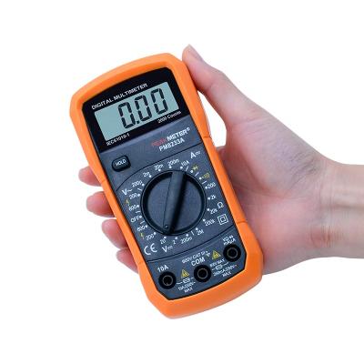 China Manual AC DC Pocket Range PEAKMETER Brands PM8233A PM8233A Digital Multimeter for sale