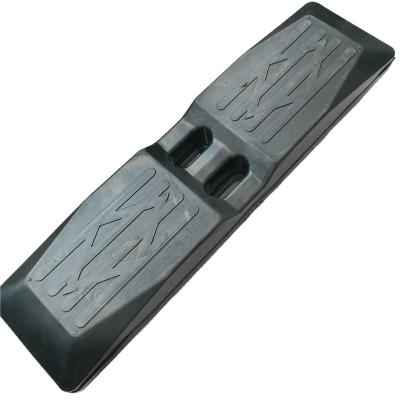 China Excavator Bolt - On Shoes Rubber Track Pads KSP600 Black Color / Track Excavator for sale