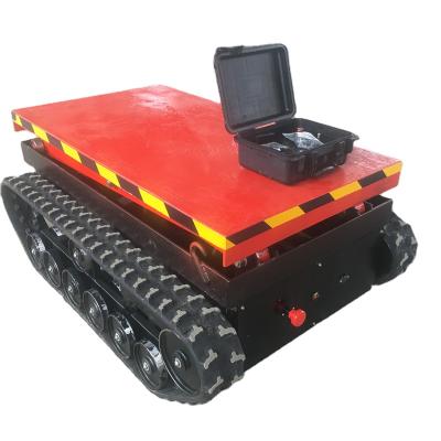 China Rubber construction track undercarriage with platform to move CRXA-150 for sale