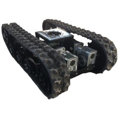 China Construction Works Track Remote Control Rubber Undercarriage With Platform for sale