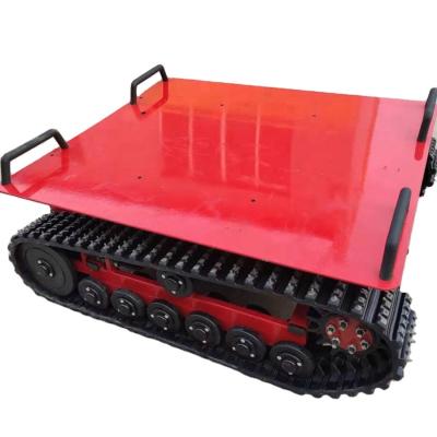 China Construction worksÂ   Brushless DC Motor Chassis / Landing Gear With Wheels for sale