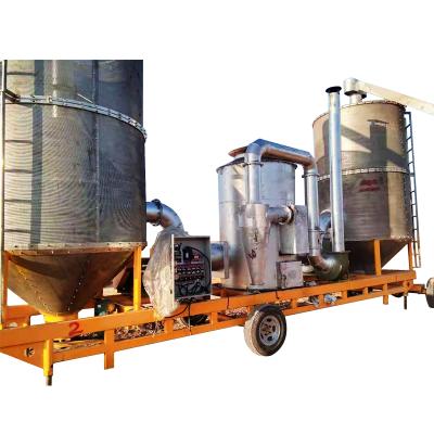 China High Quality 8TPD Mobile Rice Corn Wheat Paddy Dryer Equipment Grain Dryer for sale