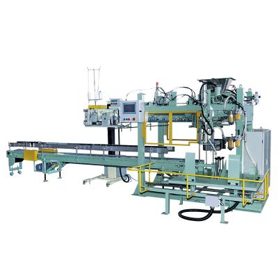 China Automatic Factory Packing Machine Grain Packaging Machine With Conveyor And Sewing Machine for sale