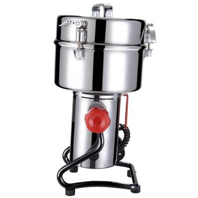 China Factory Stainless Steel Grain Rice Pulverizer Machine Bean Grinder Spice Powder Grinding Machine for sale