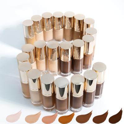 China Full Coverage Matte Foundation Cream , Liquid Foundation Cream 15 Colors OEM / ODM for sale