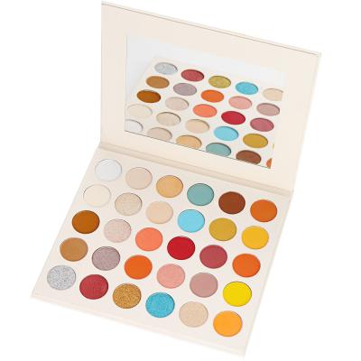 China Private Label Custom Eyeshadow Palette Waterproof 30 Colors Eyeshadow for sale