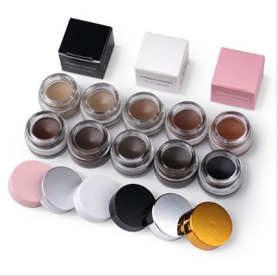 China Black Waterproof Eyebrow Powder Private Logo Eye Brow Pencil for sale