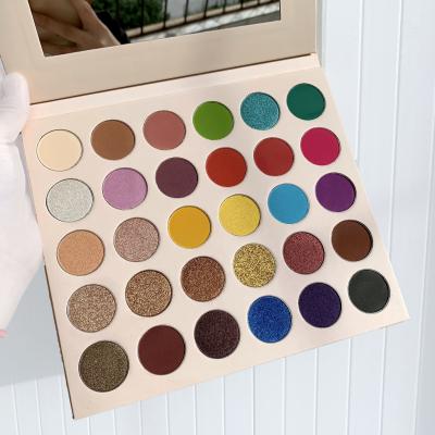 China Augen-Make-uplidschatten-Palette MSDS COA TDS stellte bunte 30 Farben ein zu verkaufen