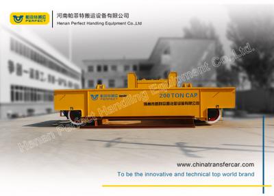 China 20 Ton Battery Power Stone Mine Remote Control Ladle Transfer Car for sale