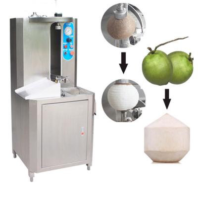 China Automatic coconut peeling machine coconut shell machine/cokernut cutting and peeler/coconut peeling machine for sale