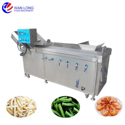 China Adjustable Temperature Industrial Blanching Machine Mushroom Machine Potato Blanching Machine for sale