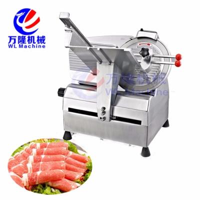 China The adjustable thickness is adjustable. Good quality aluminum alloy meat slicer/cold cut meat slicer/electric hand meat for sale