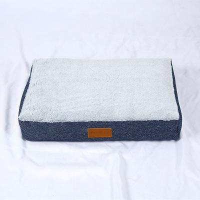 China Sustainable Traditional Design Pet Mattress Dog Pillow Beds For Large Dogs for sale