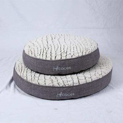 China New Design Viable Dog House Puppy Bed PED Pet Dog Bed Round Mat for sale