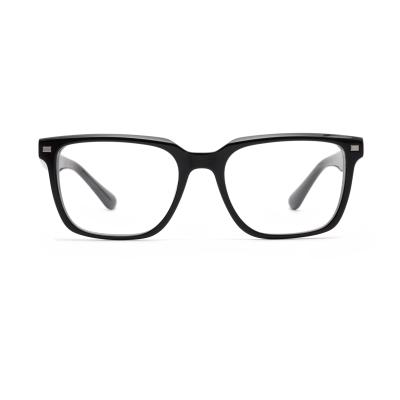 China RXable Unisex Clear Prescription Rectangle Drop Shipping Fashion Acetate Optical Glasses for sale