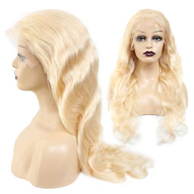 China Umiss Silky Straight Wave Hair 13X4 Pre Plucked Lace Wig Hair, Blonde 613 Full Lace Hair Transparent Wig For Black Women for sale