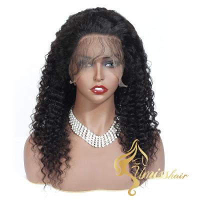 China High Quality Kinky Curly Full Lace Wig Cuticle Aligned Human Hair 100% Brazilian Curly Full Lace Wigs Full Lace Human Hair Wigs for sale