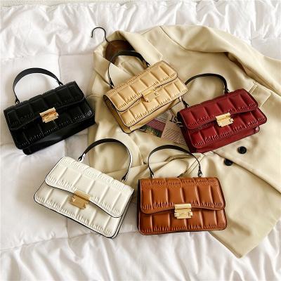 China Fasion 2021 New Fashion Simple Cross - Body Bag Vintage Flap Single Chain Bag Small For Woman for sale