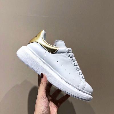 China Fashion Trend Designer Alexander-Mcqueens Platform Chunky Trainers Increase Flat Bottom Luxury Walking Shoes - GT for sale