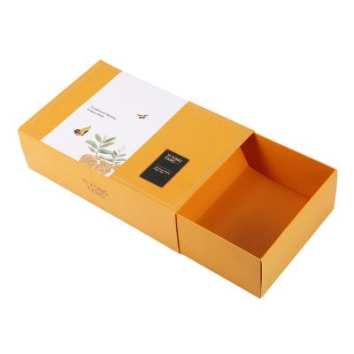 China Recyclable Hot Selling Custom Tea Packaging Box Gift Drawer Tea Canister Package for sale