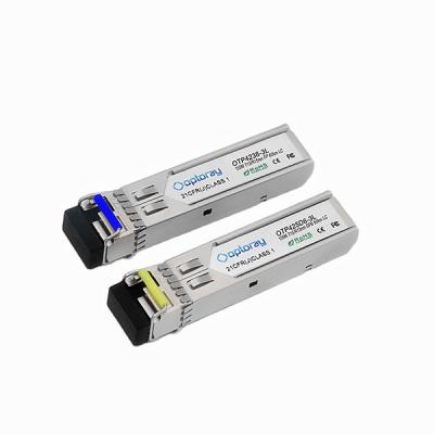 China FTTX Simplex BIDI SFP 10KM 155M Tx 1310nm Rx 1550nm Singlemode SFP Transceiver Optical Transceiver for sale