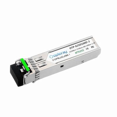 China FTTX 155M 100KM Single Mode DFB 1550nm SFP With LC Connector for sale