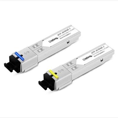 China FTTX BiDi 40km 1490 1550nm 2.5g LC/SC Optical Connector SFP Transceiver for sale