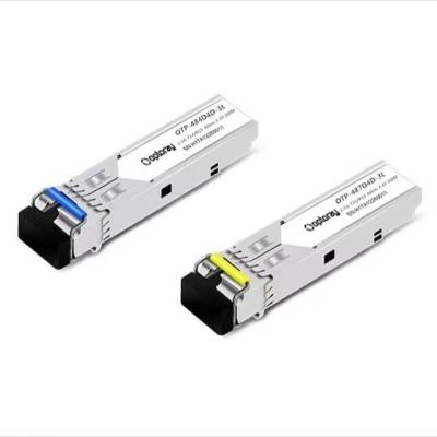 China FTTX 2.5g 40km BiDi 1490nm/1550nm Fiber Optic Transceiver With LC/SC Connector for sale