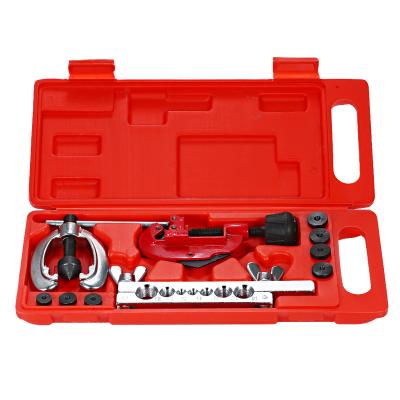 China For Auto Repair & 8pcs Flaring Maintenance Double Tool Kit with Line Cutter 1/8 to 1-1/8 (3-30mm) Brake Tool Brake Line and Bender Flare Hose for sale