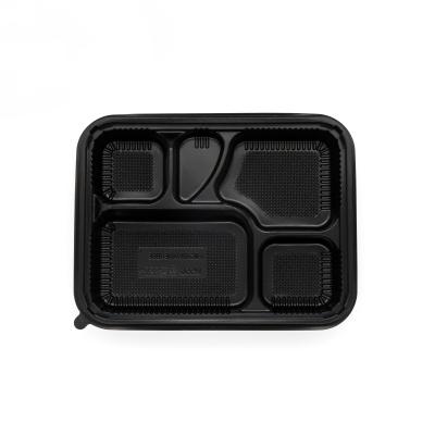 China Catering High Quality Japanese Disposable Plastic Bento Box Food Container for sale