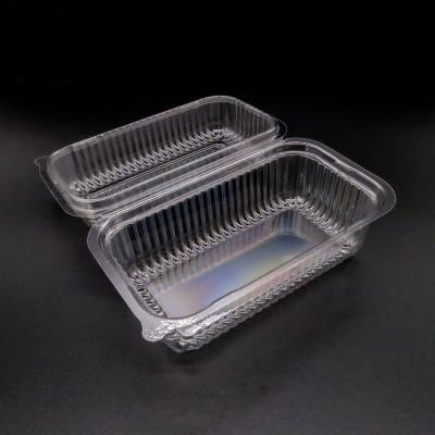 China Cheap Fog Cover Thailand Safe Ops Clamshell Plastic Clear Display Carrying Takeout Container for sale