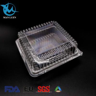 China disposable disposable plastic meat box for sale