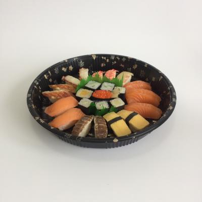 China Disposable food tray for sushi and pizza for sale