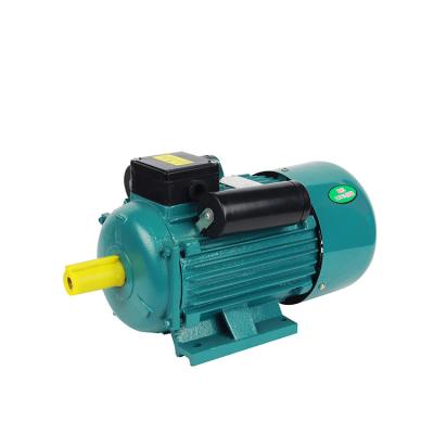 China Pole 220V 220 Single Phase 4 Volt 1400 RPM 1Hp 1.5Hp 2Hp 1.5Kw 4Kw Waterproof Capacitor Start And Induction Electric Motor Run for sale