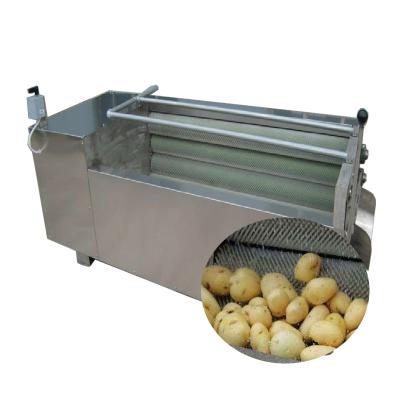 China Potatoes peeled potato peeling machine for sale