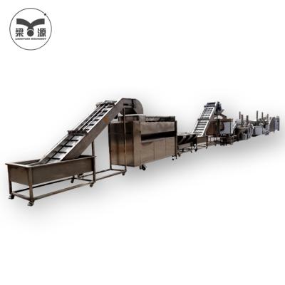 China Automatic Vegetable Processing Plant Potato Chips Making Machines French Fries Potato Chips Making Line for sale