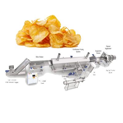 China Factory Supply Frozen French Frying Machine For French Fries Fried Potato Chips Stick Snacks Machine Price for sale