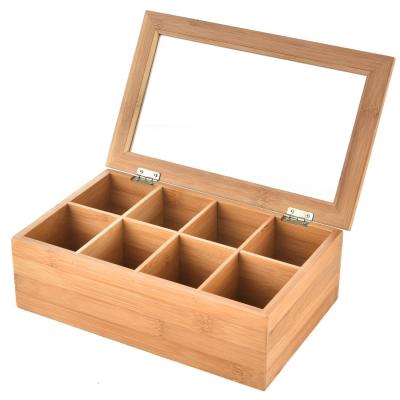 China Vintage Handmade Useful Chest Empty Wooden Gift Storage Tea Box for sale