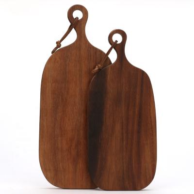 China Viable French Wanlnut Bread Board Steak Serving Tray Wooden Breadfruit Choppers for sale