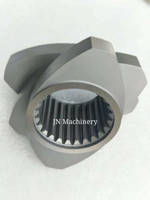 China CNC Maching 41CrAlMo7 38CrMoAla Double Screw Extruder Machine Screw Segments for sale