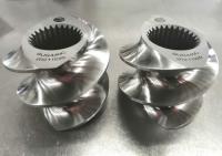 China Model120 Standard 440C Stainless Steel Twin Screw Extruder Machine Segments Screw Elements for sale