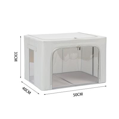 China High Quality Collapsible Packaging Wholesale Store Clothes Folding Artifact Storage Box With Lid for sale