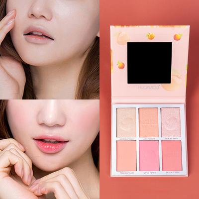 China Long Lasting Waterproof High Quality Blush Private Label Top Pigment Blush Palette Makeup Blush for sale