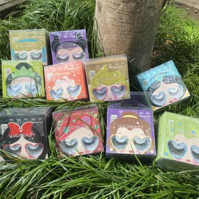 China Good quality bridal/daily style lashes new makeup/cruelty free 3d mink eyelashes with custom packaging for sale